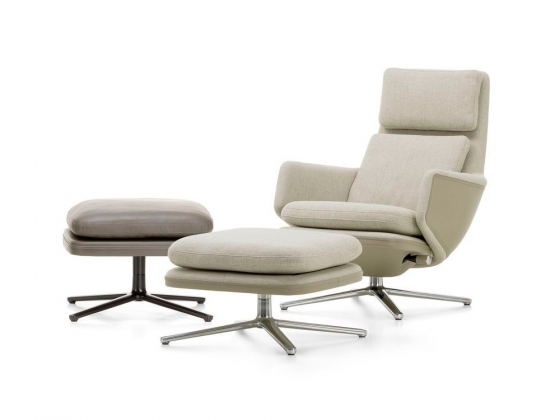 Кресло с банкеткой Grand Relax фабрики Vitra