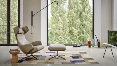 Кресло с банкеткой Grand Relax фабрики Vitra