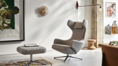 Кресло с банкеткой Grand Repos фабрики Vitra