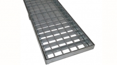 Light duty heel proof grating