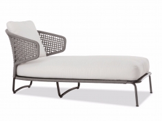 Aston cord outdoor chaise-lounge