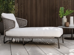 Aston cord outdoor chaise-lounge