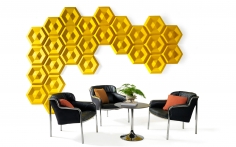 Настенная панель BEEHIVE фабрики JOHANSON