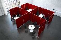 Перегородка WALL-S FREE-STANDING фабрики MIKOMAX SMART OFFICE