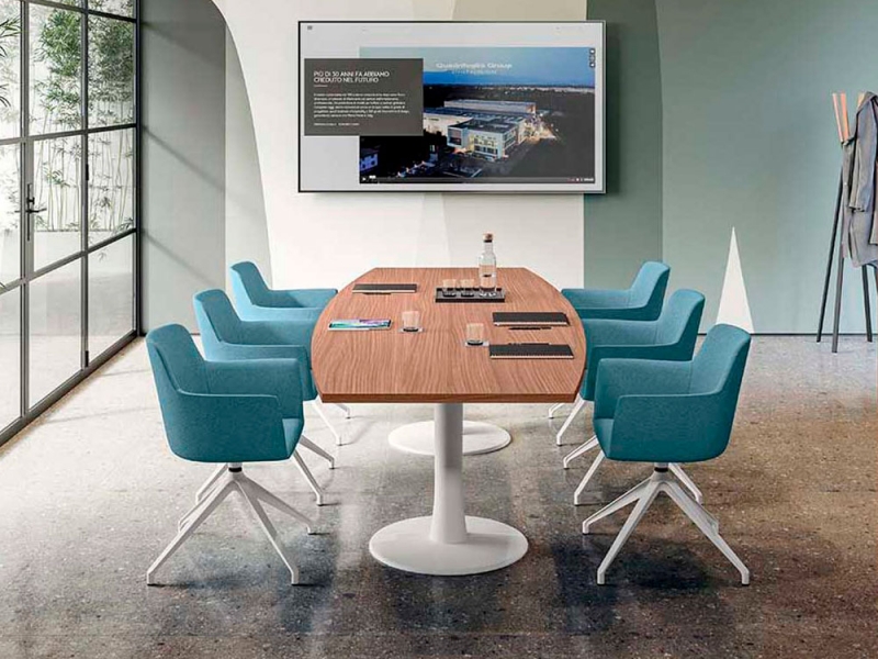 Стол для переговоров Meeting Tables фабрики QUADRIFOGLIO GROUP