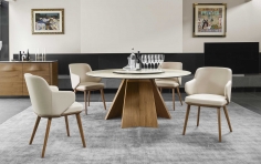 Стол круглый ICARO фабрики CALLIGARIS