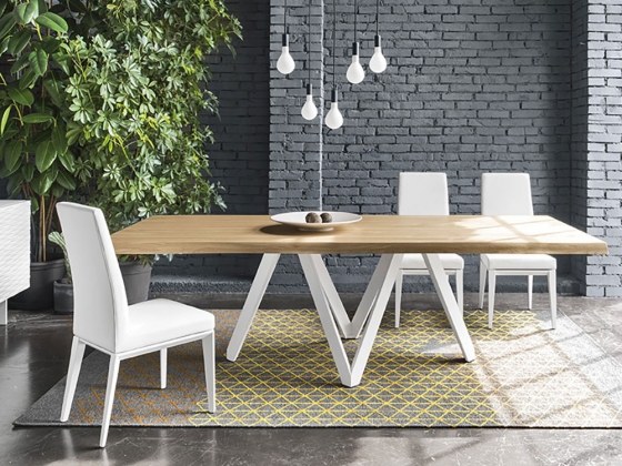 Стол прямоугольный CARTESIO фабрики CALLIGARIS