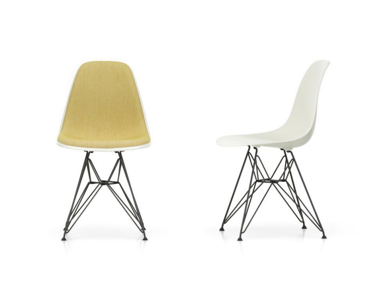 Стул без подлокотников Eames Plastic DSR фабрики Vitra