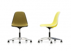 Стул без подлокотников Eames Plastic PSCC фабрики Vitra