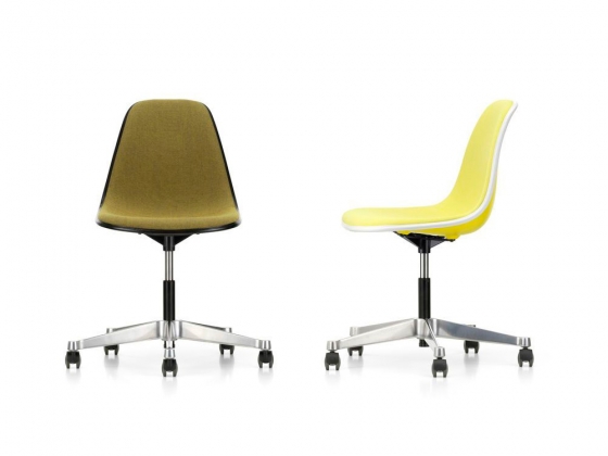 Стул с подлокотниками Eames Fiberglass фабрики Vitra