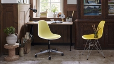 Стул без подлокотников Eames Plastic PSCC фабрики Vitra