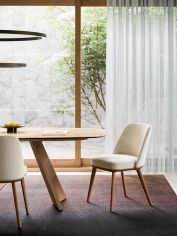 Стул без подлокотников FOYER WOODEN фабрики CALLIGARIS