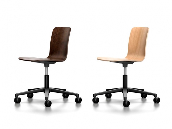 Стул с подлокотниками Eames Fiberglass фабрики Vitra