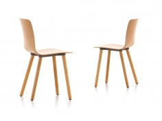 Стул без подлокотников HAL Ply Wood фабрики Vitra