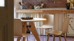 Стул с подлокотниками Eames Fiberglass фабрики Vitra