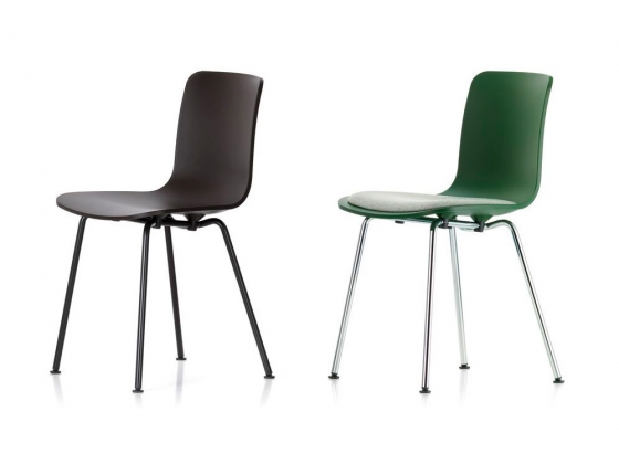 Стул с подлокотниками Eames Fiberglass фабрики Vitra