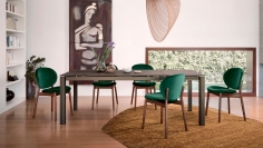 Стул без подлокотников INÈS WOODEN фабрики CALLIGARIS