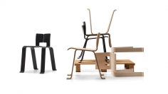 Стул без подлокотников OMBRA TOKYO фабрики CASSINA