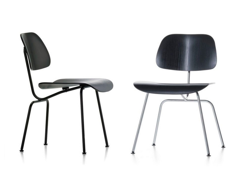 Стул с подлокотниками Eames Fiberglass фабрики Vitra