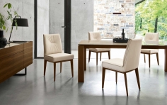 Стул без подлокотников ROMY WOODEN фабрики CALLIGARIS