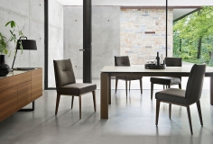 Стул без подлокотников ROMY WOODEN фабрики CALLIGARIS