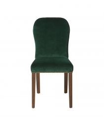 Стул без подлокотников Stafford Velvet Midnight Green фабрики OKA