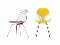 Стул с подлокотниками Eames Fiberglass фабрики Vitra