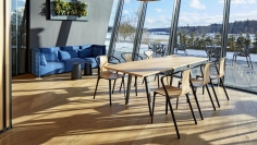 Стул с подлокотниками Eames Fiberglass фабрики Vitra