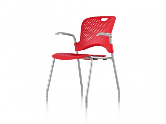 Стул с подлокотниками Caper Stacking фабрики Herman Miller