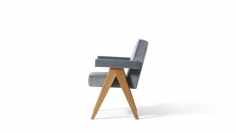 Стул с подлокотниками COMMITTEE фабрики CASSINA