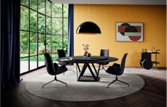 Стул с подлокотниками FK фабрики Walter Knoll