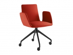 Стул с подлокотниками Harmony Modern 870,F95-BL фабрики LD SEATING