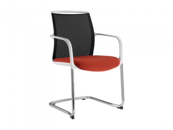 Стул с подлокотниками Leaf 506-Z-N4 фабрики LD SEATING