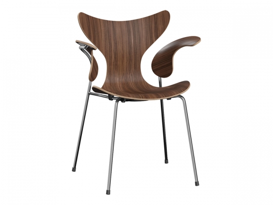 Стул с подлокотниками LILY 3208 фабрики FRITZ HANSEN