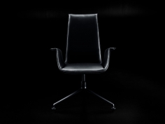 Стул без подлокотников Jason Lite Cantilever фабрики Walter Knoll