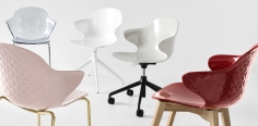 Стул без подлокотников ABREY фабрики CALLIGARIS