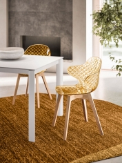 Стул с подлокотниками SAINT TROPEZ WOODEN фабрики CALLIGARIS