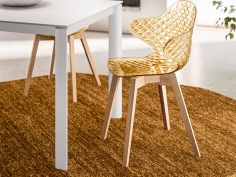 Стул с подлокотниками SAINT TROPEZ WOODEN фабрики CALLIGARIS