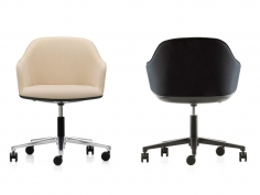 Стул с подлокотниками Eames Fiberglass фабрики Vitra