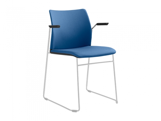 Стул с подлокотниками Trend 522-Q-N0,BR фабрики LD SEATING