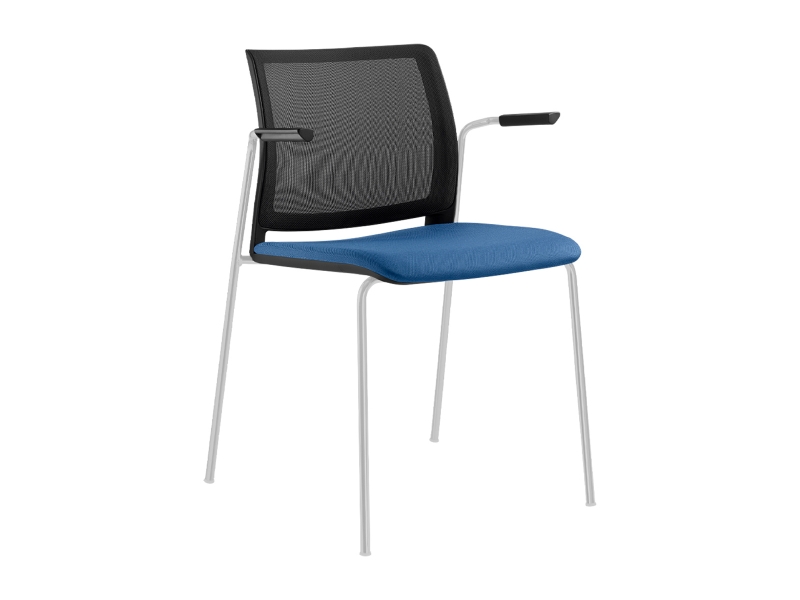 Стул с подлокотниками Trend 535-N0,BR фабрики LD SEATING