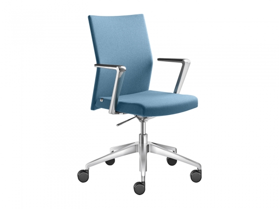 Стул с подлокотниками Web Omega 411-RA,F80-N6 фабрики LD SEATING