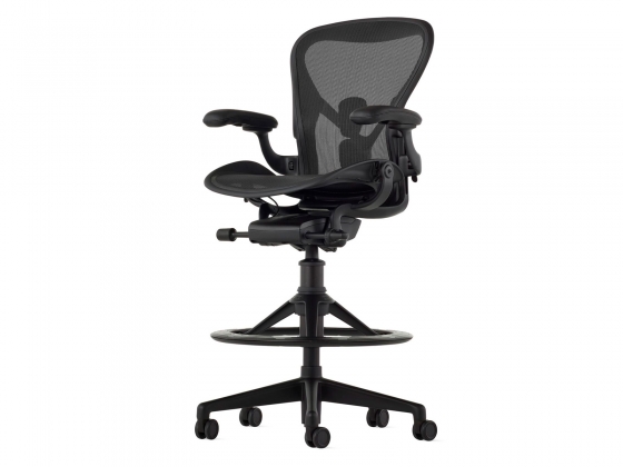 Стул высокий Aeron фабрики Herman Miller