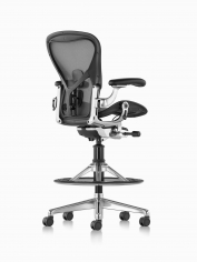 Стул высокий Aeron фабрики Herman Miller