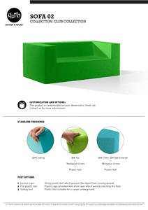 Product sheet - Club Sofa 02