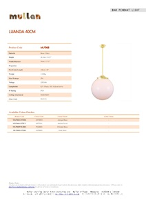 LUANDA GLOBE BAR PENDANT LIGHT (en)