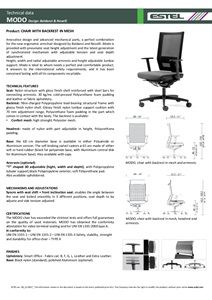 Technical data MODO (en)