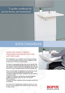 Bathroom Brochure - Washbasin Standard (en)