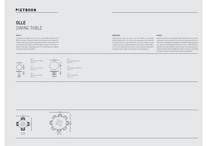 PBC OLLE dining table (en, de, nl)