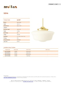 SOFIA SCHOOLHOUSE PENDANT LIGHT (en)